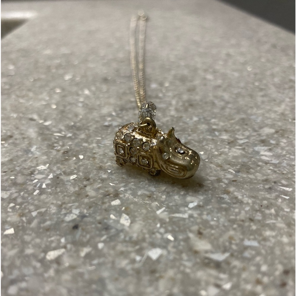 Hippo necklace